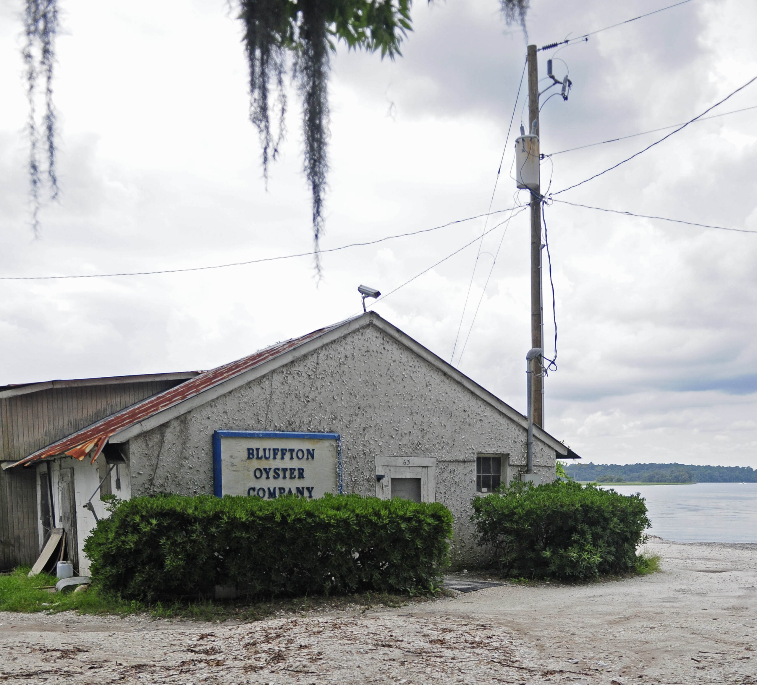 Bluffton Oyster Company in the Bluffton Historic District